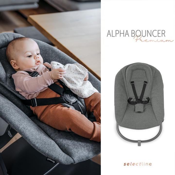 Produktbild Hauck Hochstühle Alpha Plus White 4-tlg. Newborn Set - Hochstuhl + 2in1 (Hochstuhl)