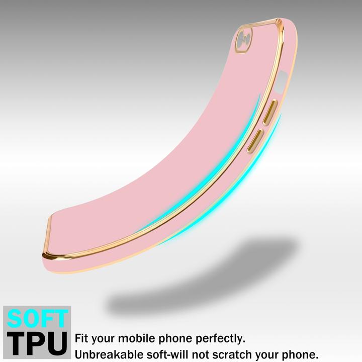 Produktbild Cadorabo Hülle für Apple iPhone 6 / 6S im TPU mit Kameraschutz LM130 Style (Apple iPhone 6)