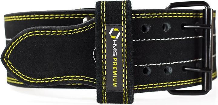Actual product image HMS Pa3558 Black Size M. L Strength Training Belt Premium