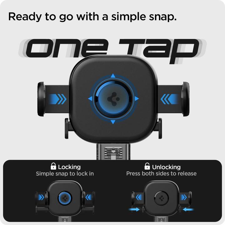 Produktbild Spigen Autohalterung UTS12 Onetap Universal Vent Car Mount schwarz