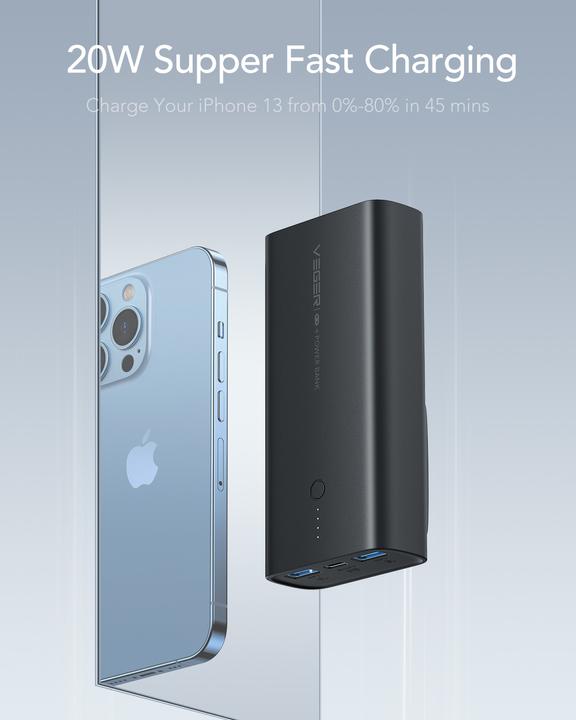 Productafbeelding Veger ACE100 (10000 mAh, 20 W, 38.50 Wh)