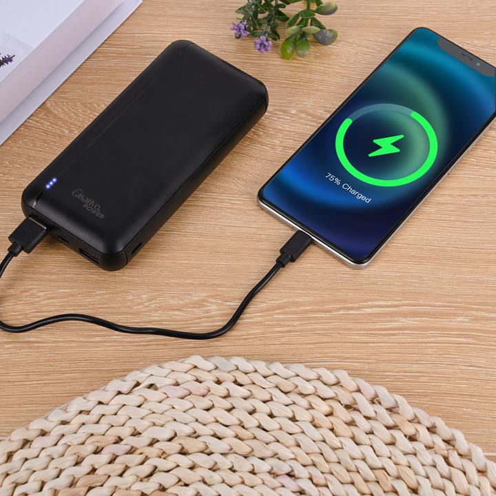 Image du produit Casativo Banque d'alimentation avec 3 ports USB, USB-C PD & QC 3.0, 20 000 mAh (20000 mAh, 20 W)