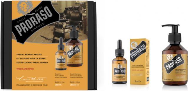 Actual product image Proraso Wood & Spice Special Beard Care Set (200 ml)