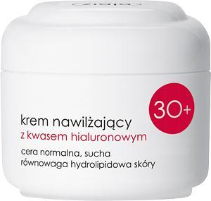 Actual product image Ziaja Moisturising Cream From Hyalucic Acid 30+ Dry Score And Normal 50Ml (50 ml, Day cream)