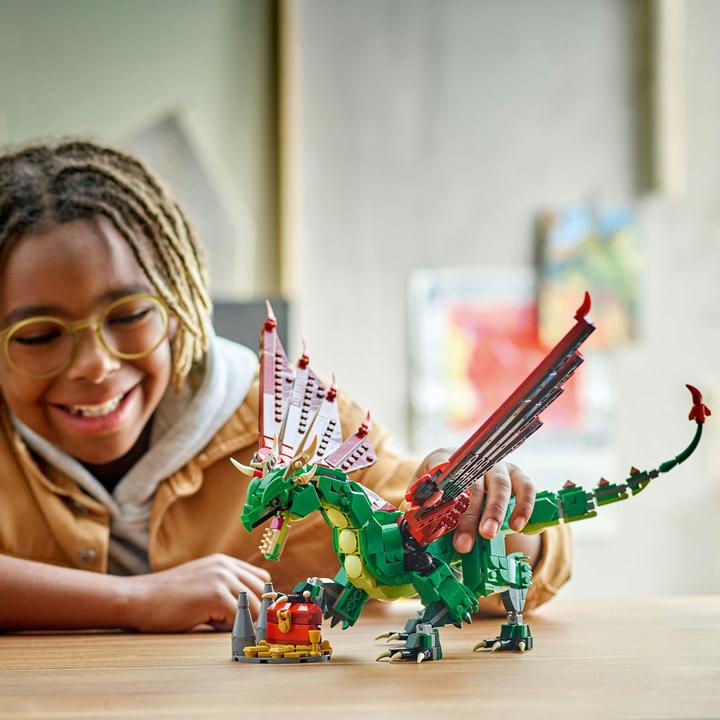Produktbild LEGO Grüner Drache (31161, LEGO Creator Expert)