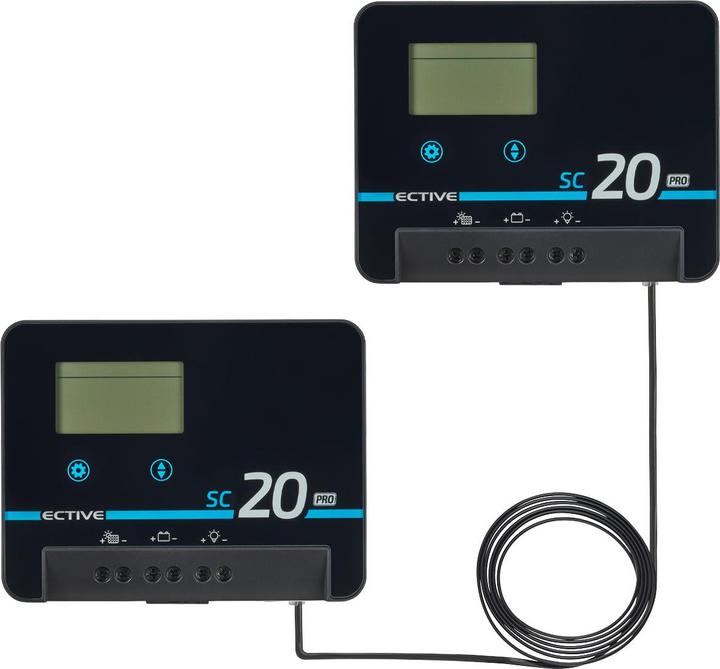 Produktbild Ective SC 20 Pro | MPPT Solar-Laderegler 12V/24V 20A | 2. Generation