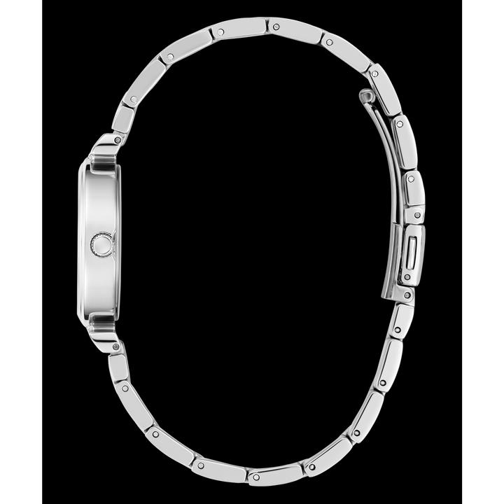 Immagine prodotto Guess Orologio da polso P SLV CS W/ CRYS / SUN SLV DL / P SLV BRCT (Orologio con pietra preziosa, 28 mm)