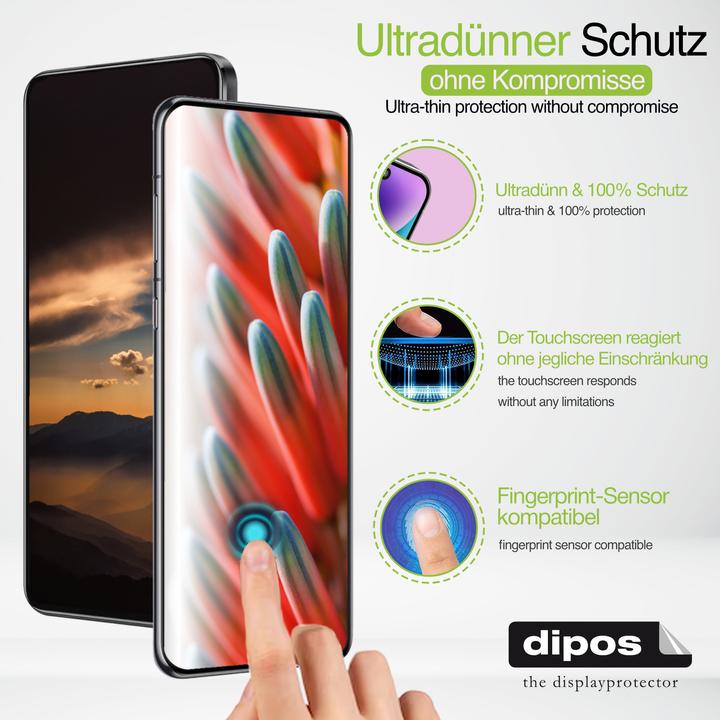 Produktbild Dipos Schutzfolie Matt für Oppo Reno 12 Pro (1 Stück, Oppo Reno12)