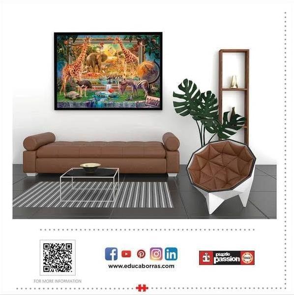 Produktbild Educa Die Savanne erwacht 4000 Teile Puzzle (4000 Teile)