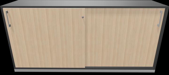 Image du produit Narbutas Choice Armoire à portes coulissantes (160 x 40 x 76 cm)
