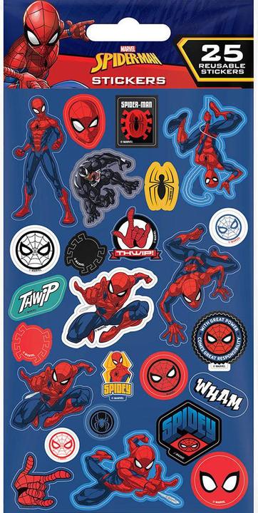 Image du produit Spiderman - Feuille d'autocollants
