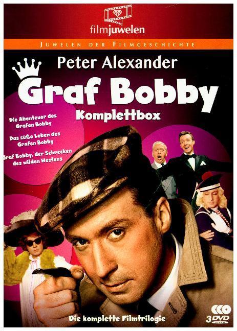 Produktbild Peter Alexander: Graf Bobby Komplettbox (DVD, 2018, Deutsch)