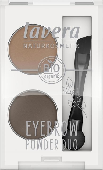 Produktbild Lavera BIO-Duo-Augenbrauenpuder - 2x0,8g -