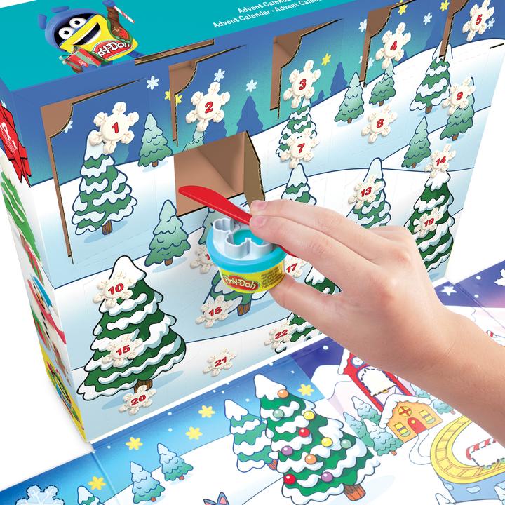 Actual product image Play-Doh Advent calendar 2023