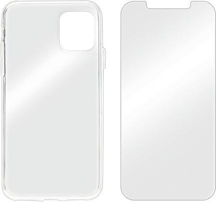 Actual product image Displex Real Glass, 2D Panzerglas + Handyhülle (1 Piece, Realme 12 Pro+, Apple iPhone 12)