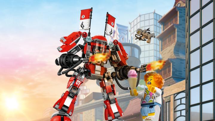 Immagine prodotto LEGO Ninjago Movie Kai's Fire Mech (70615, LEGO Ninjago)