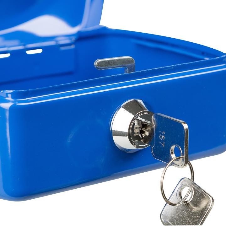 Produktbild Idena Geldkassette Mini 125x95x60mm, blau