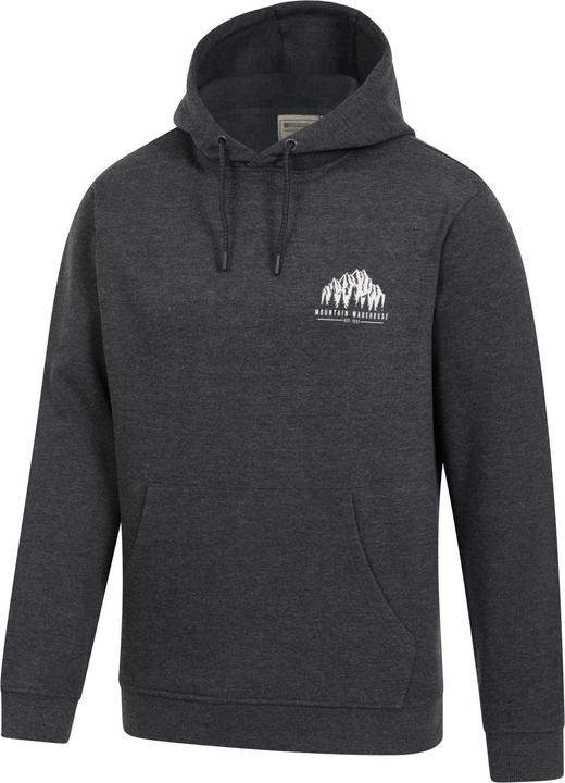 Actual product image Mountain Warehouse Mens Adventure Mountain Drawstring Hoodie (M)