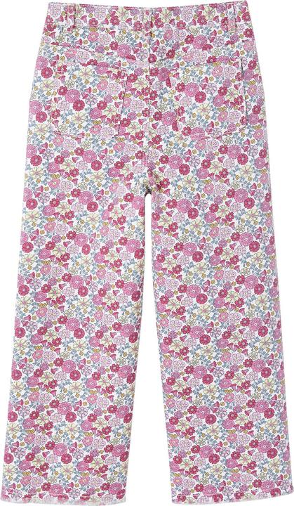 Vertbaudet Weite Mädchen Hose mit Blumen (86)