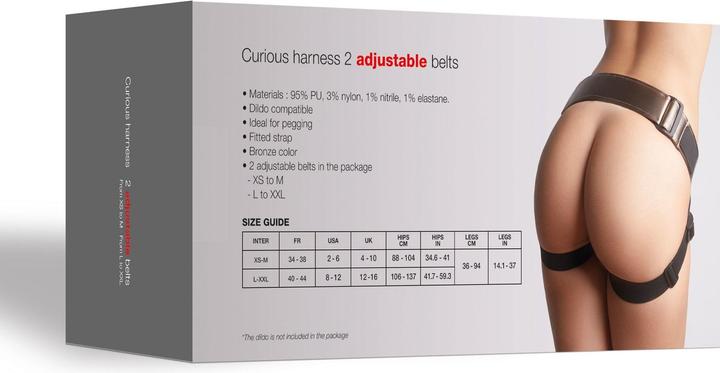 Image du produit Strap-on-me Leatherette Harness Curious