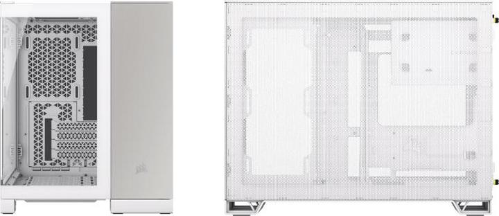 Produktbild Corsair 2500X (wei?/aluminium, Tempered Glass x 2) (mATX, Mini-ITX)