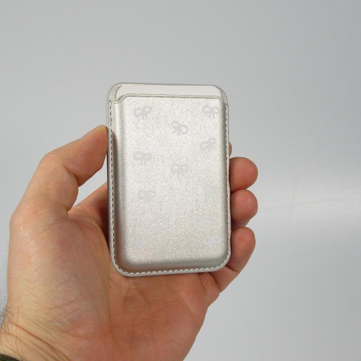 Produktbild PhoneLook Premium magnetischer Kartenhalter mit starker Haftung Kompatibel mit Apple MagSafe Design nr 2 (Apple iPhone X)