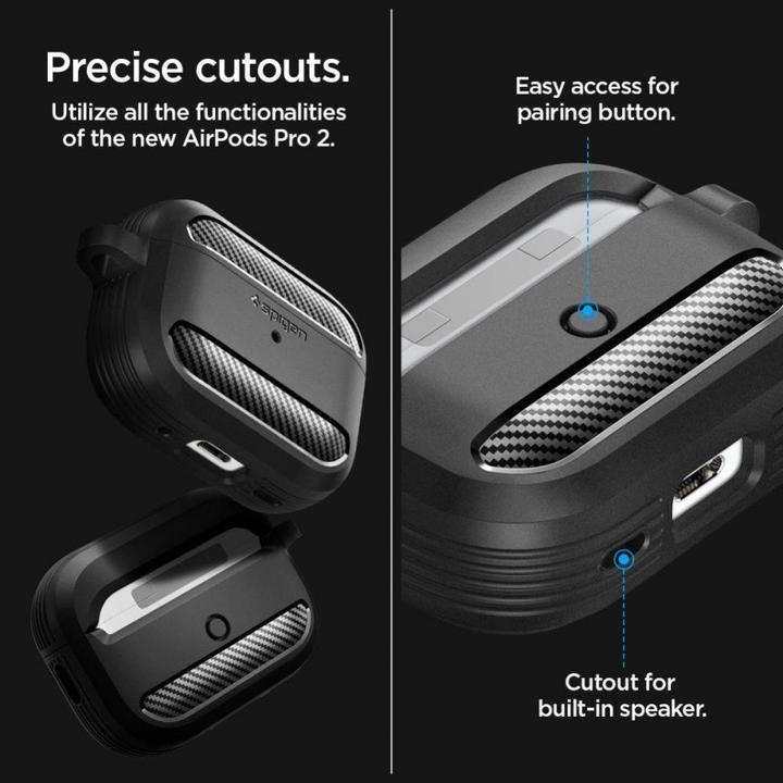 Actual product image Spigen Rugged Armor (Charging case cover)