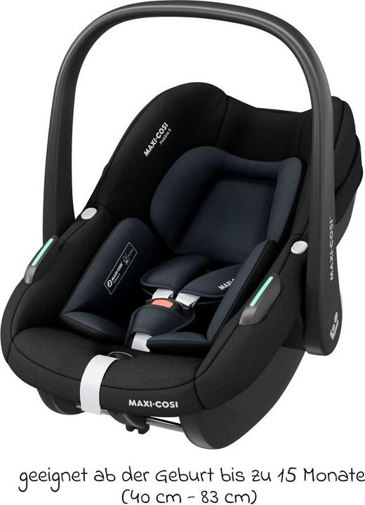 Produktbild Maxi-Cosi Kindersitze 9-18 kg 3in1 Babyschalen & Kindersitz-Set FamilyFix (Reboarder, Babyschale, ECE R129/i-Size Norm)