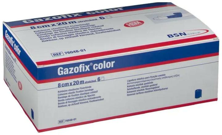 BSN kohäsive Fixierbinde 8cmx20m gelb latexfrei