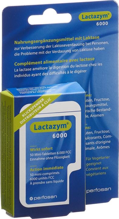 Lactazym 6000 Mini (50 Piece, Pills, 30 g)