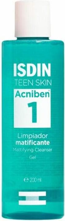 Actual product image Isdin Acniben Mattifying Cleanser 200 Ml (Cleaning cloths, 200 ml)
