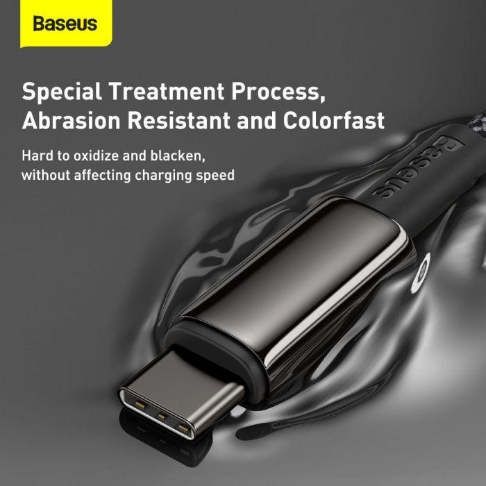 Actual product image Baseus USB C – USB C (1 m, USB 2.0, 100 W)