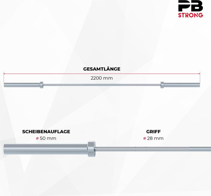 Produktbild Perform Better PB Strong Komplettset Gummi 120 kg (Men) (2 x 15 kg, 2 x 5 kg, 2 x 20 kg, 2 x 10 kg)
