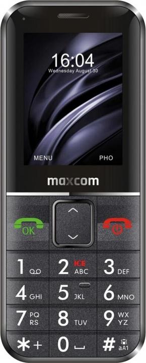 Produktbild Maxcom MM735 Comfort mobile phone + SOS bar black (2.20", 2 Mpx, 3G)