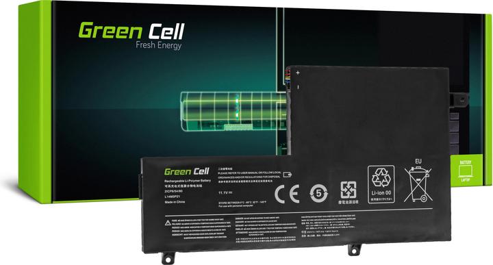 Actual product image GreenCell Laptop Battery for L14M3P21 for Lenovo Yoga 500-14IBD - 11.1V - 3500mAh (3500 mAh)