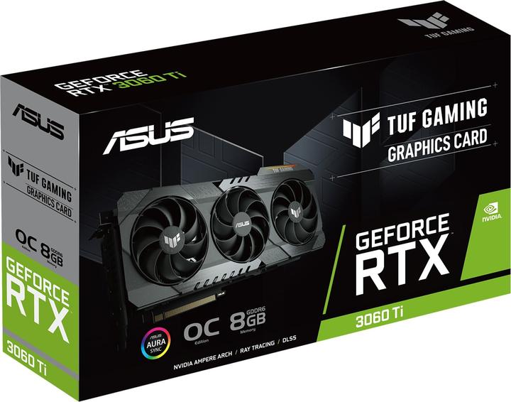 Produktbild ASUS GeForce TUF RTX 3060 Ti O8G-GAMING (8 GB)