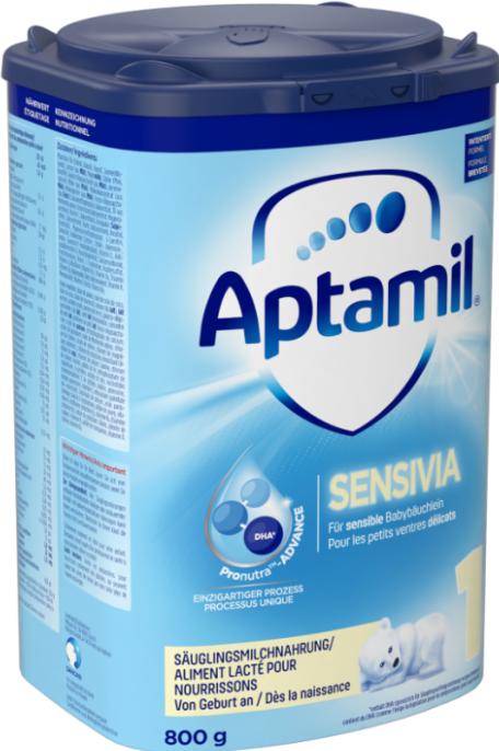 Immagine prodotto Aptamil Sensivia 1 (800 g, dalla nascita)