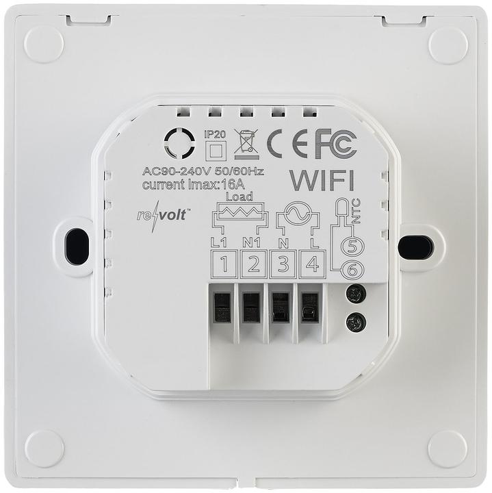 Produktbild Revolt WLAN-Fussbodenheizung-Thermostat