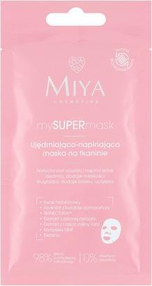 Miya Cosmetics Miya Mysupermask Masque raffermissant et tonifiant sur tissu 1Pc.