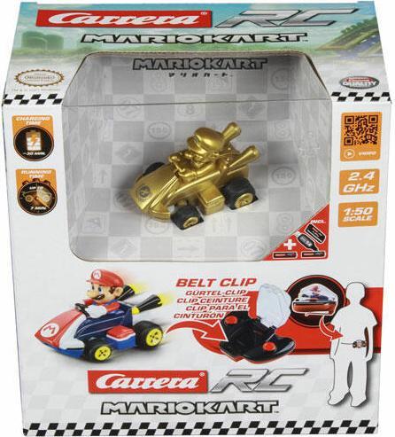 Actual product image Carrera RC Mario Kart Mini Mario Gold