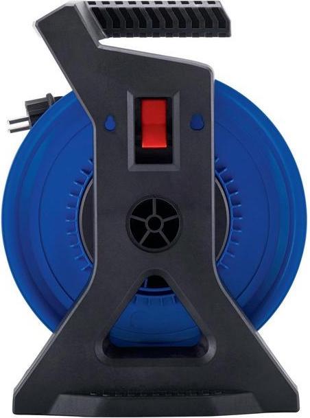 Produktbild Hedi Kabeltrommel 40 m H07RN-F 3 x 1,5 mm² 250 mm 3 Schutzkontaktsteckdosen Vollkunststoff IP44 (40 m, 4.50 mm²)