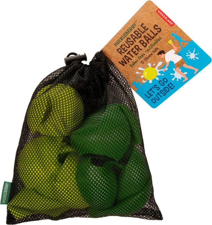 Produktbild Kikkerland Huckleberry Reusable Water Balloons (12 x)