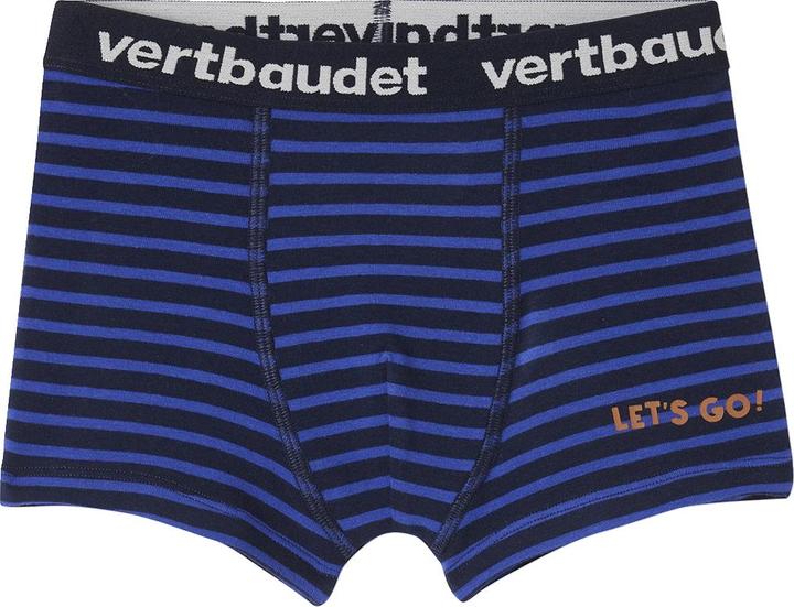 Immagine prodotto Vertbaudet Bio-Kollektion: 5er-Pack Jungen Boxershorts mit Streifen, Stretch (92, Confezione da 5 pezzi)