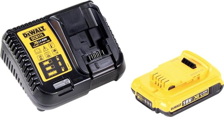 Produktbild DeWalt DCF 887 D1 Akku Schlagschrauber 18V 205Nm 1/4" Brushless + 1x Akku 2,0Ah + Schnellladegerät + (Akkubetrieb)