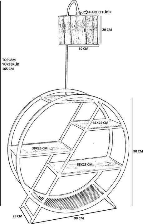 Actual product image Opviq Ella (E27)