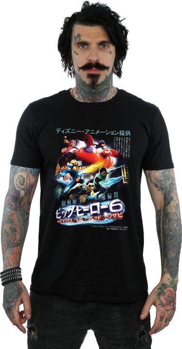Immagine prodotto Disney Big Hero 6 Anime Cover Maglietta Uomo (L)