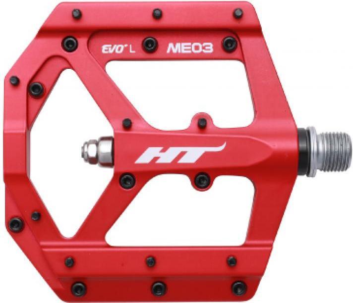 Produktbild HT ME03 Flat Pedal matt. rot