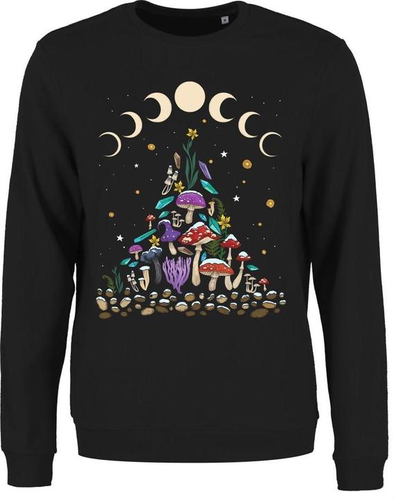 Produktbild Grindstore Mystical Roots Solstice Sweatshirt weihnachtliches Design (L)