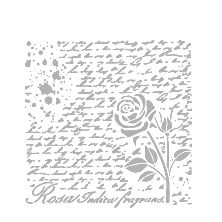 Produktbild Stamperia Schablone "Rosen Gruss"
