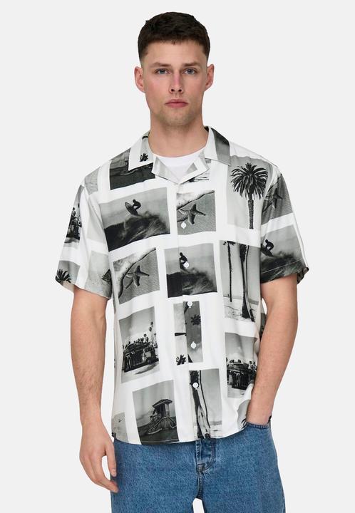 Produktbild Only & Sons Normal geschnitten Hemdkragen Hemd Hemd (XL)